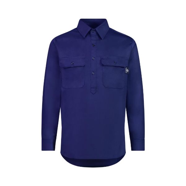 Picture of FAR SOUTH RIVERSDALE CLOSED FRONT L/S WORK SHIRT